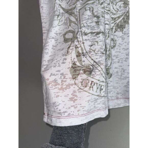Harry Potter Tee Top V Neck Wizarding World Gryffindor Universal Studio Medium - Picture 5 of 14
